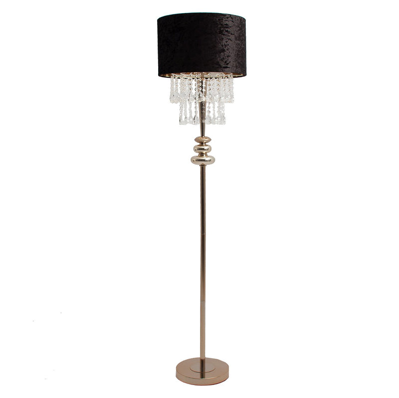 Lámpara De Pie en Color Oro/Negro - Lámparas de pie - Granada Maison