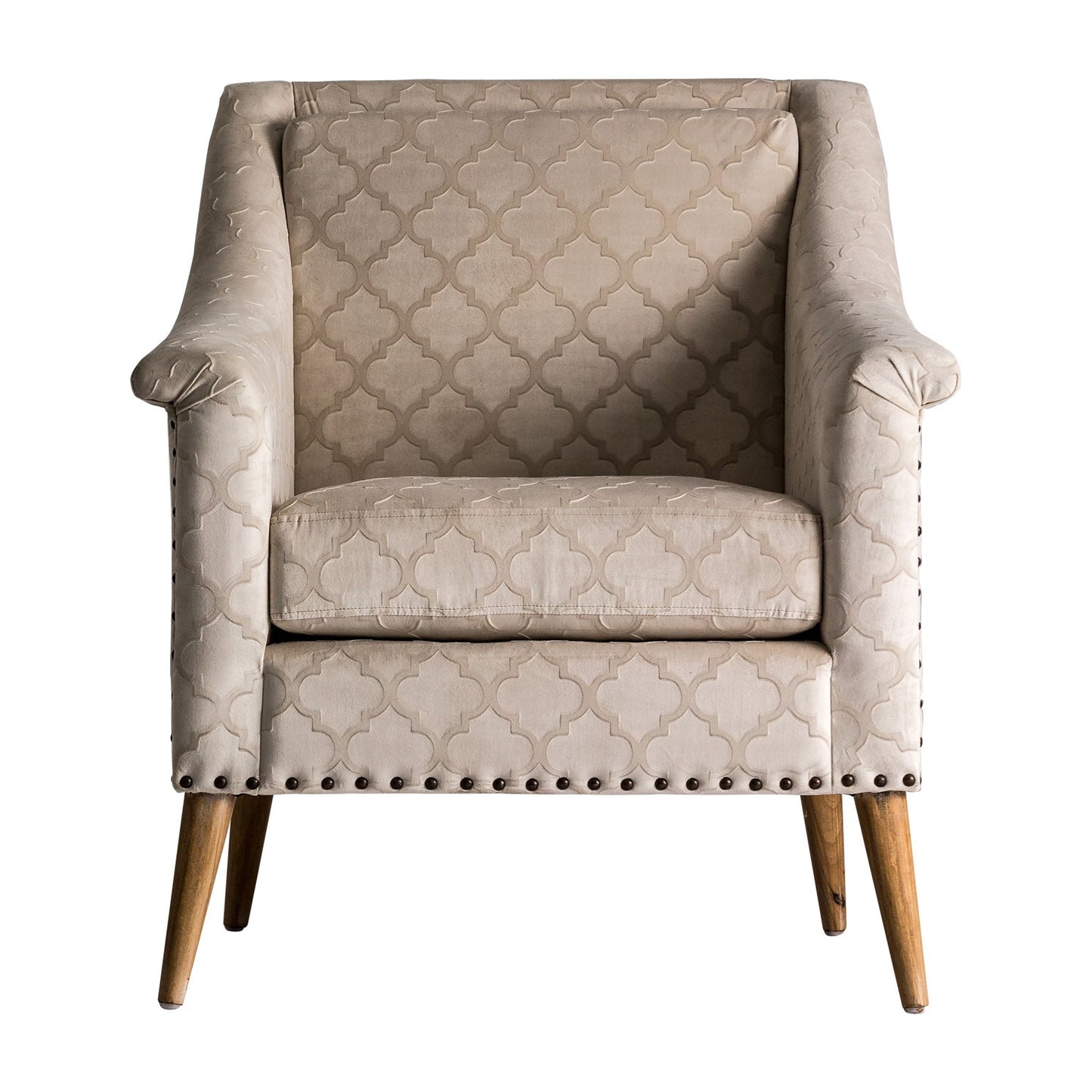 Buk Armchair in Beige Colour