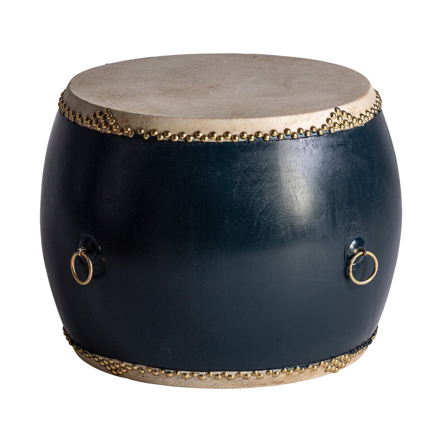 Drum Stool in Navy Blue Colour