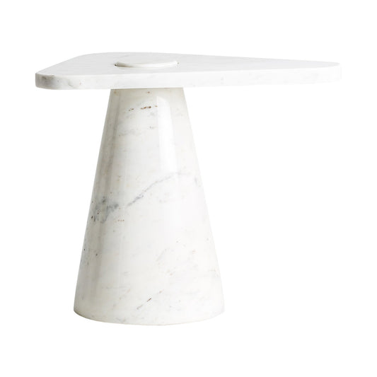 Herford Side Table in White Colour