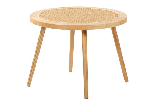 Wood Side Table 60X60X45 Cm