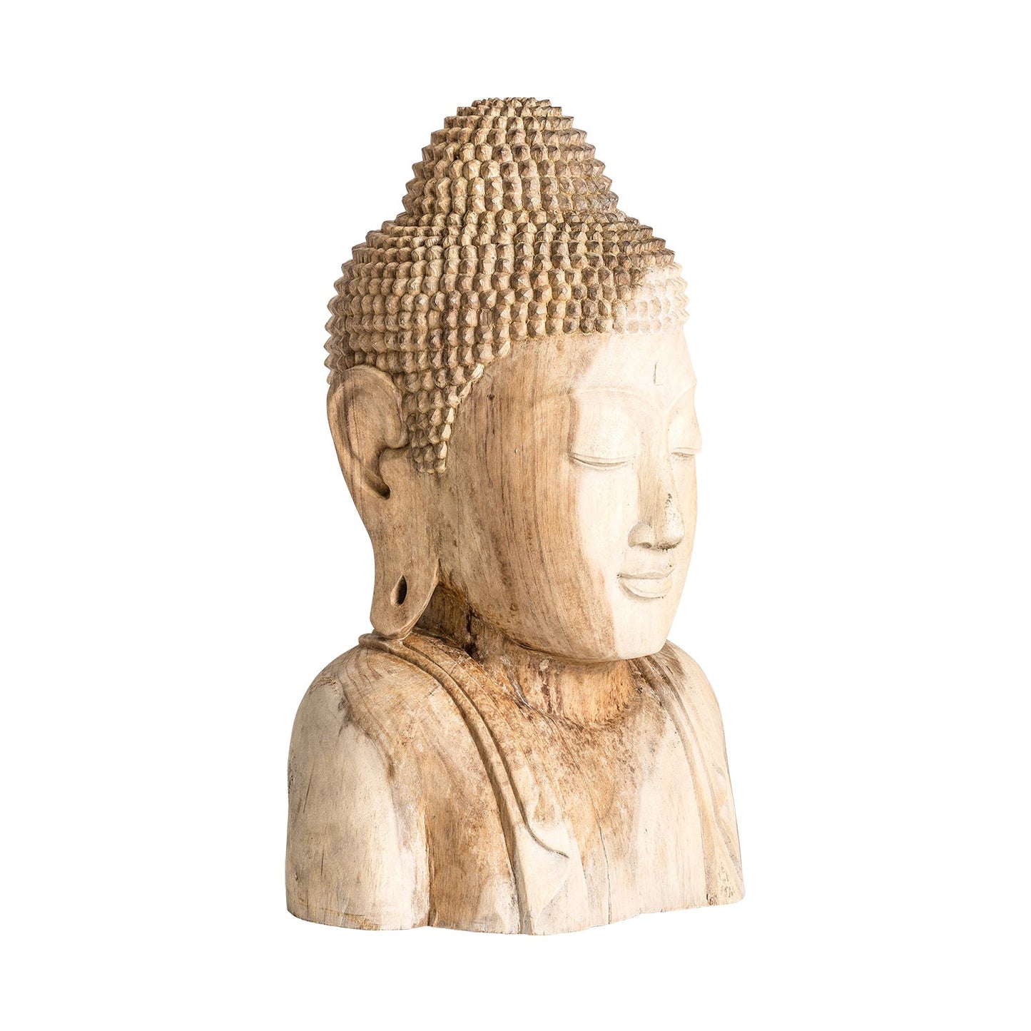 Busto Budha en Color Natural