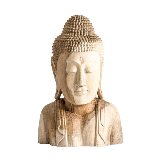 Busto Budha en Color Natural