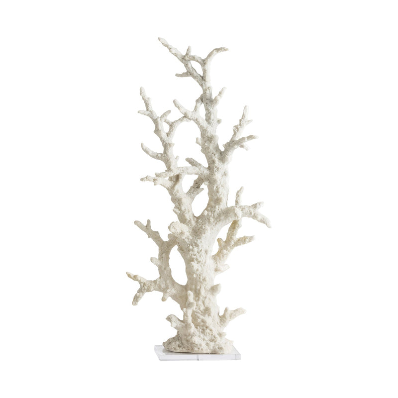 Fósil Coral en Color Blanco - Figuras y Esculturas Decorativas - Granada Maison
