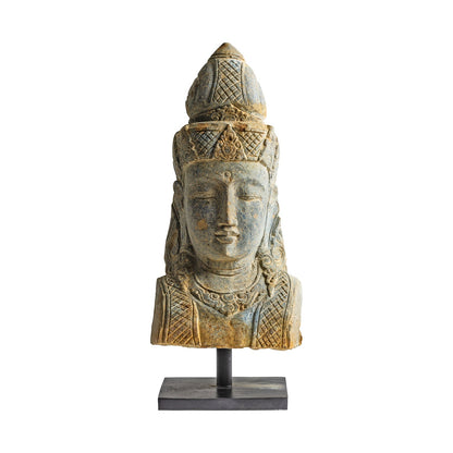 Busto Budha. 30x70x22 cm. - Figuras y Esculturas Decorativas - Granada Maison