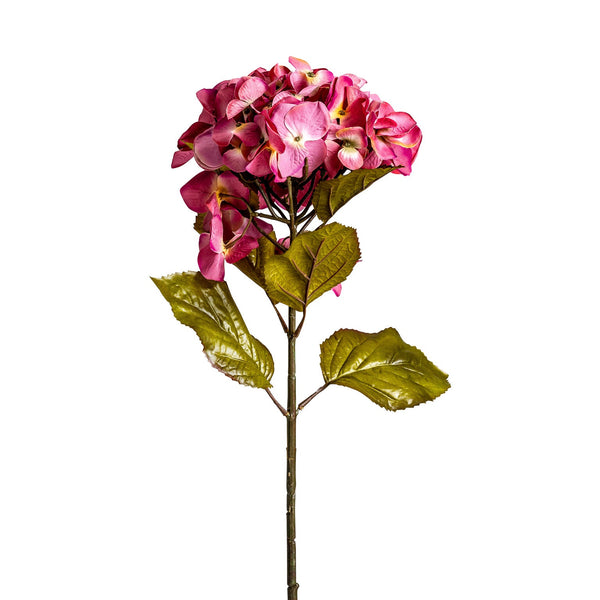 Flor Hortensia en Color Rosa - Plantas/Flores/Cañas Decorativas - Granada Maison