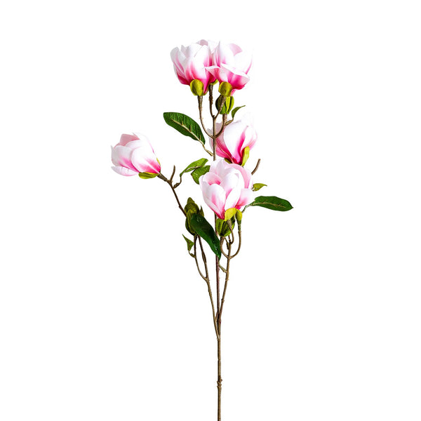 Flor Magnolia en Color Rosa - Plantas/Flores/Cañas Decorativas - Granada Maison