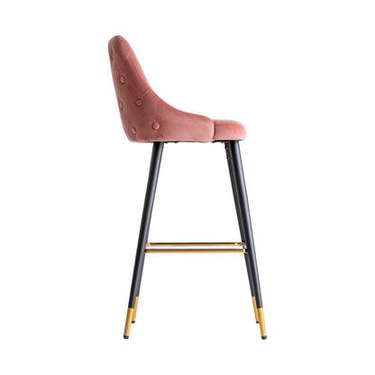 Carpi Stool in Pale Pink Colour