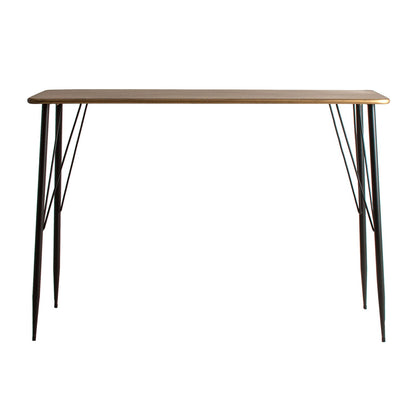 Reken Desk in Black/Gold Colour