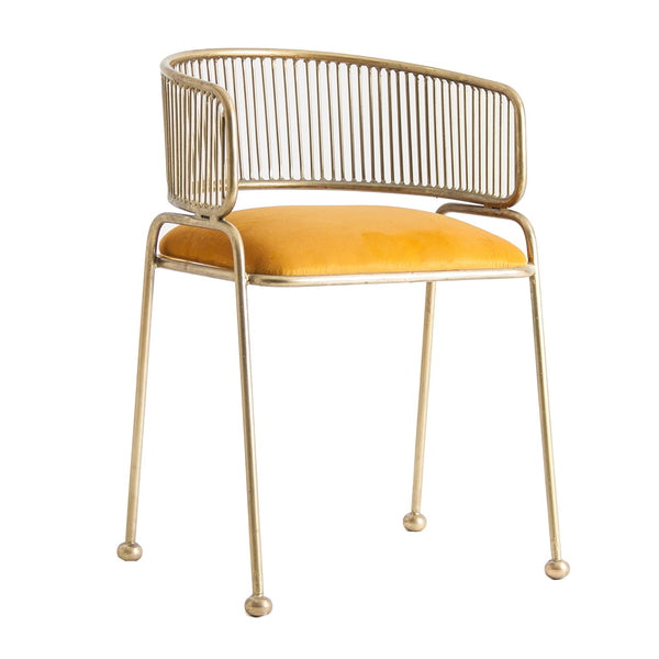 Zug Chair in Gold Colour
