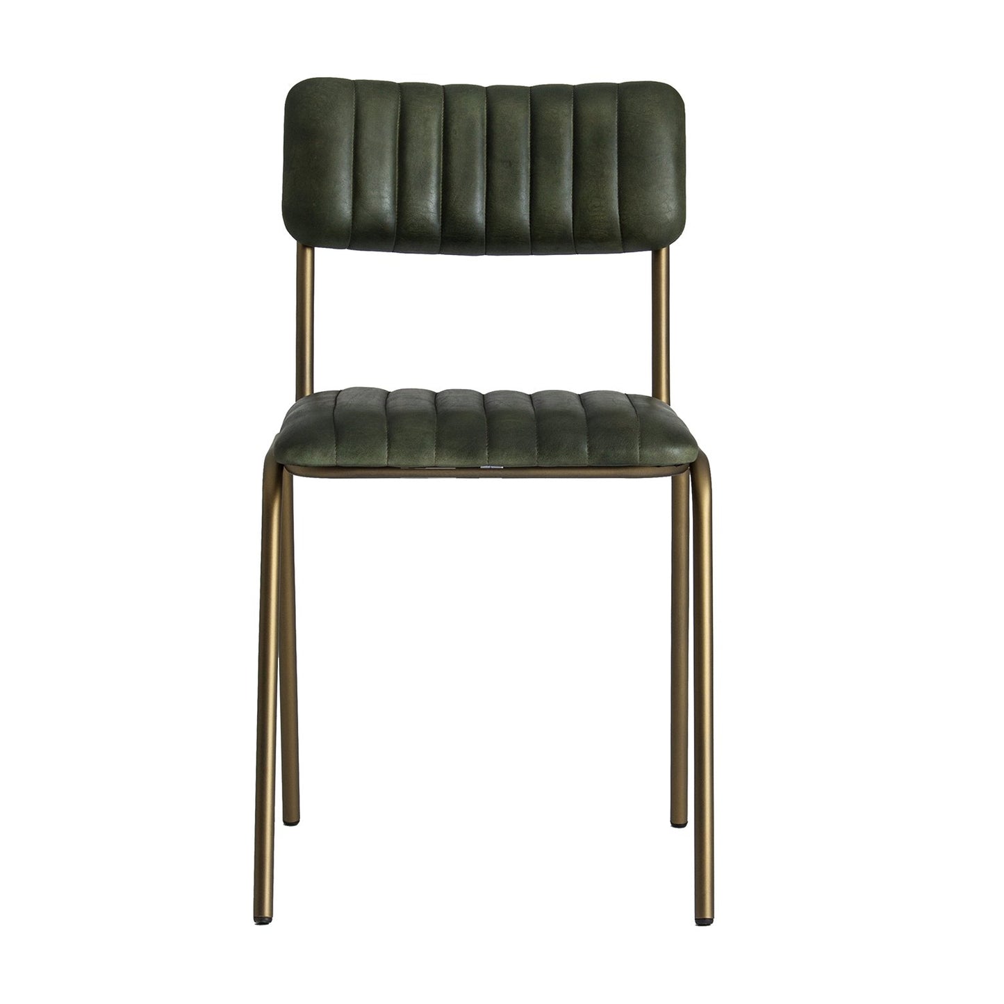 Chadron Chair in Green/Gold Colour