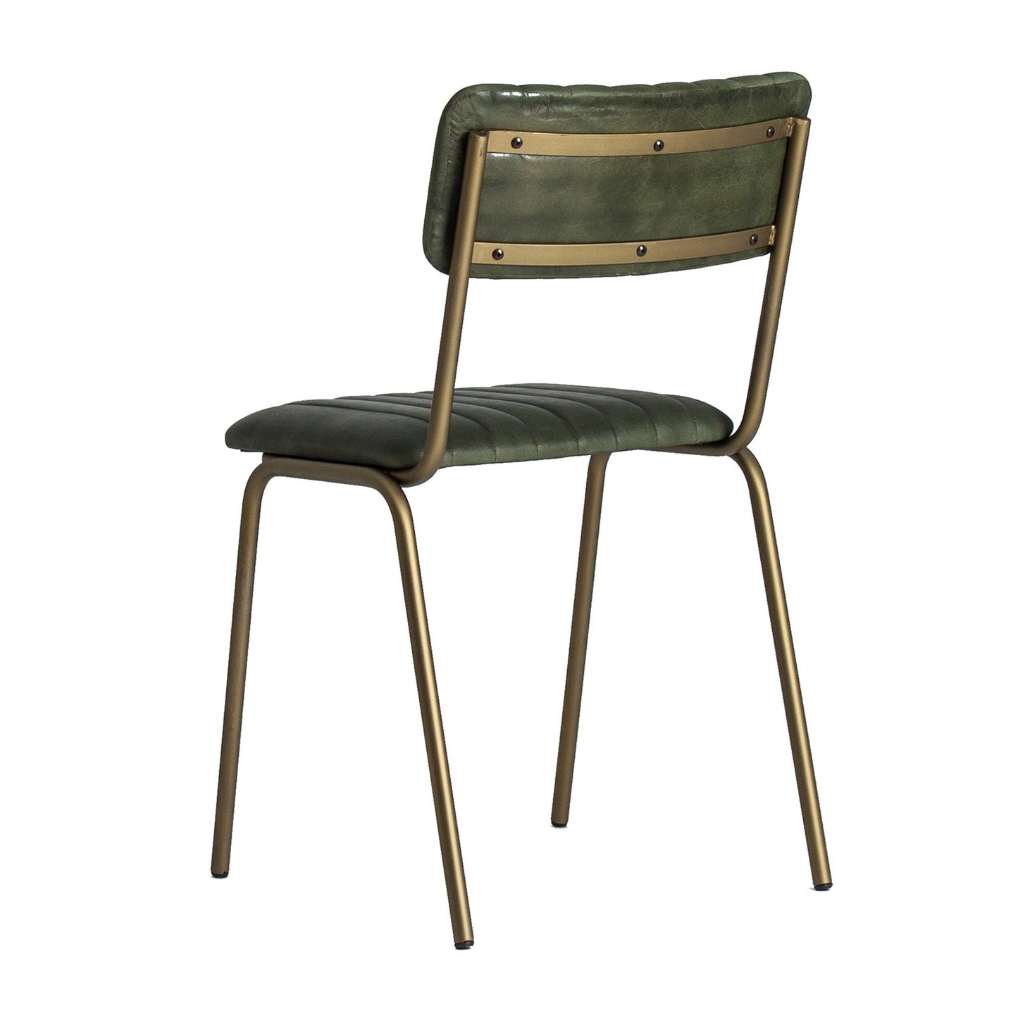 Chadron Chair in Green/Gold Colour