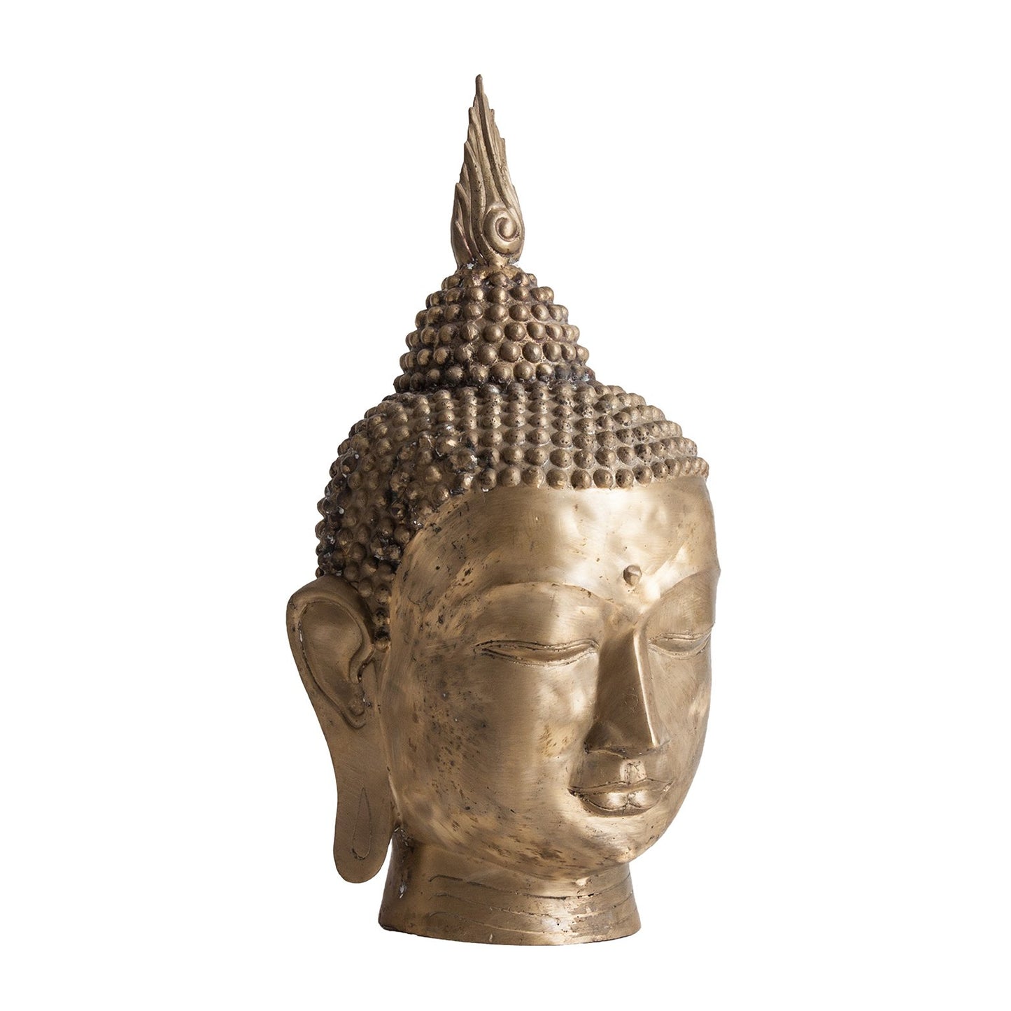 Budha Bust in Gold Colour