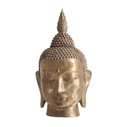 Budha Bust in Gold Colour