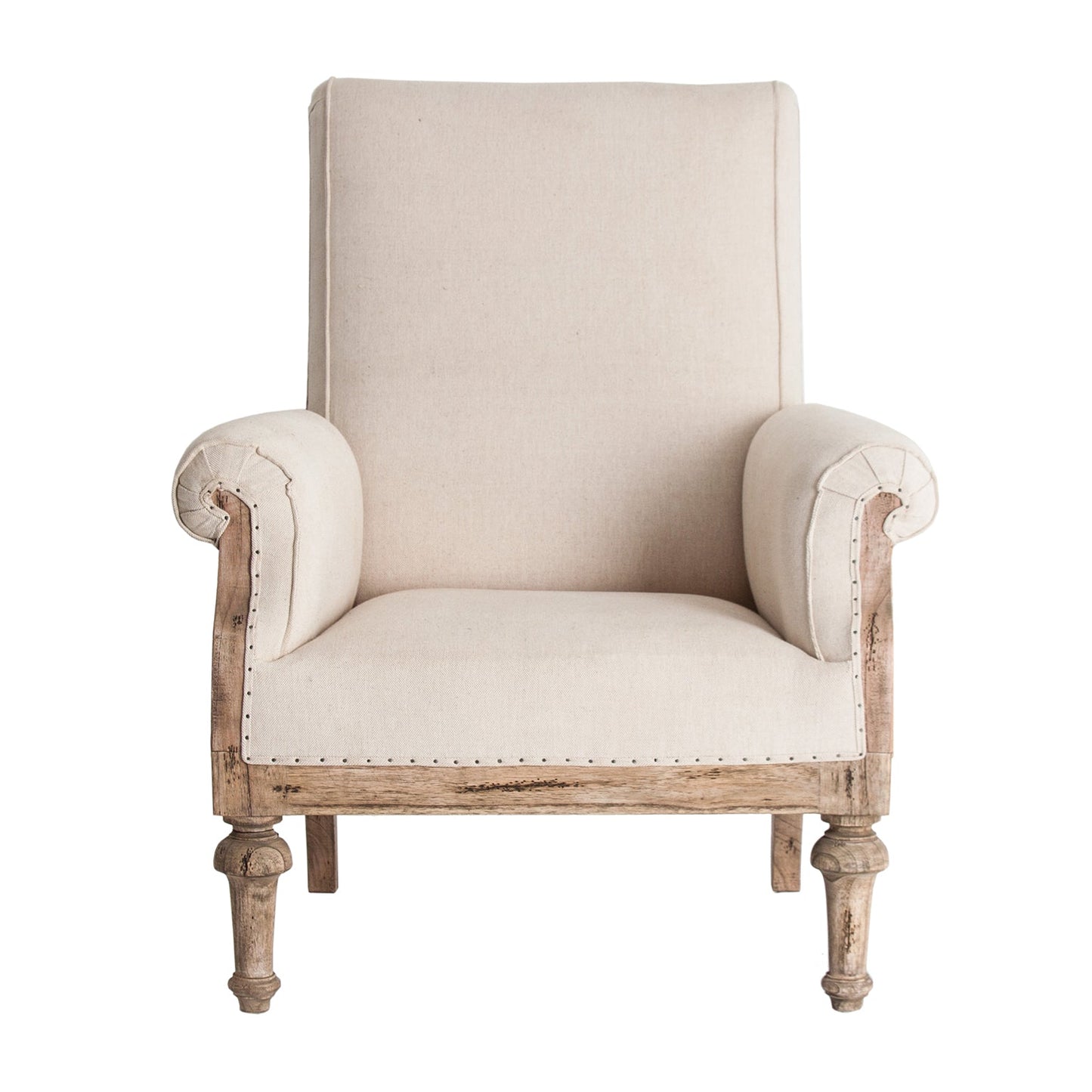 Armchair Gore in Cream Colour