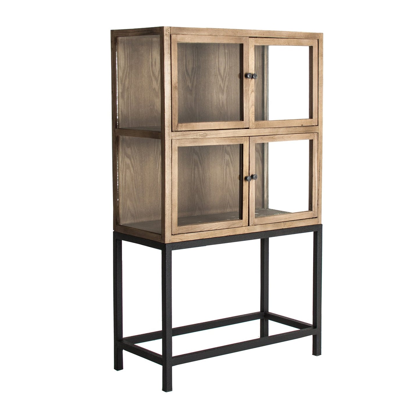 Bern Modular Display Cabinet in Natural Colour