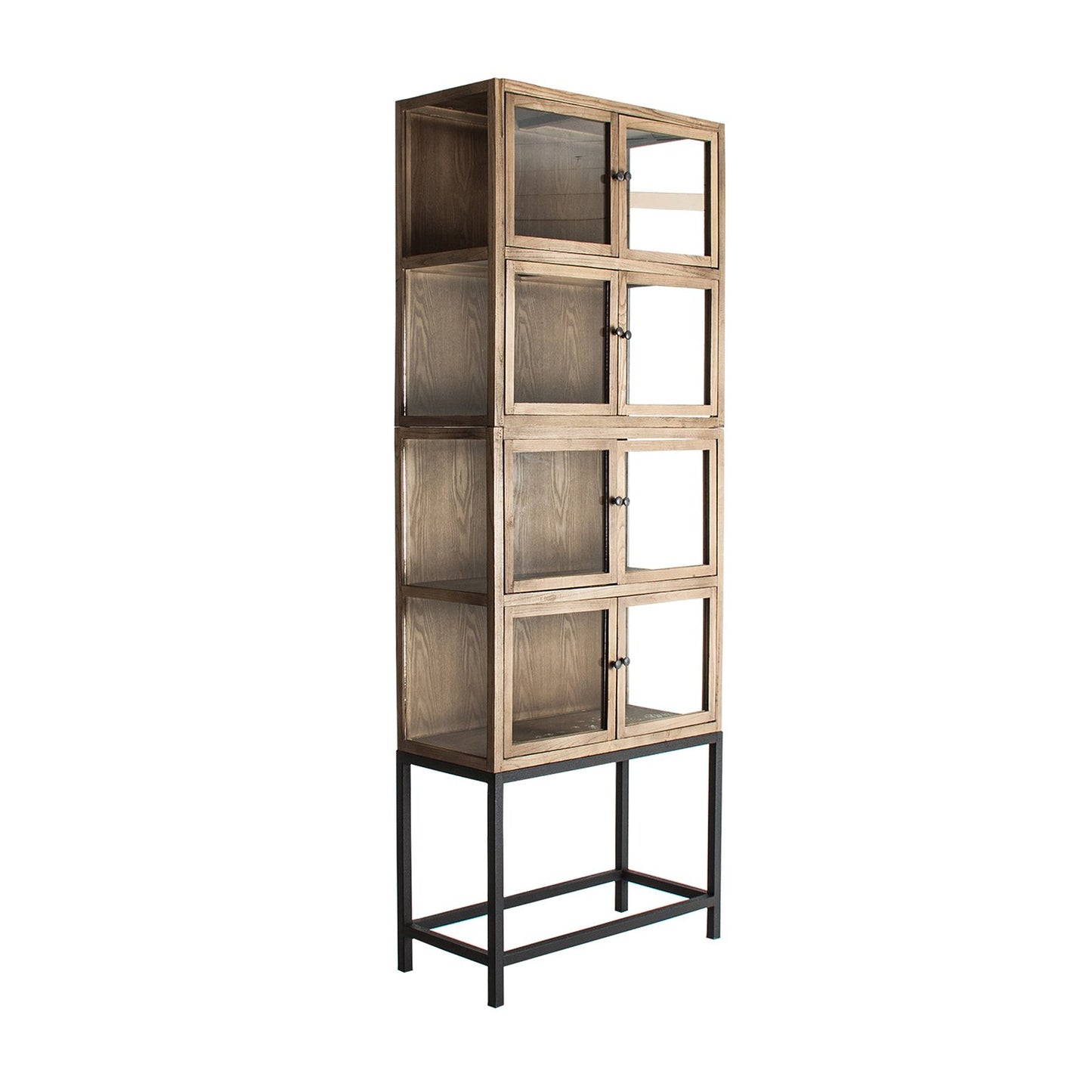 Bern Modular Display Cabinet in Natural Colour