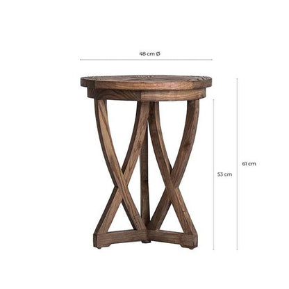 Chirlwe Side Table in Natural Colour