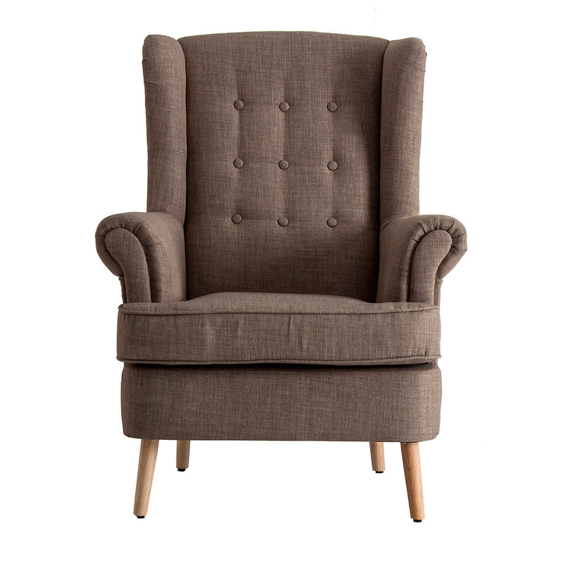 Spello Armchair in Brown Colour
