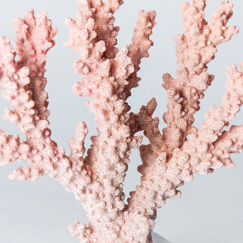 Figura Decorativa Coral en Color Coral - Figuras y Esculturas Decorativas - Granada Maison