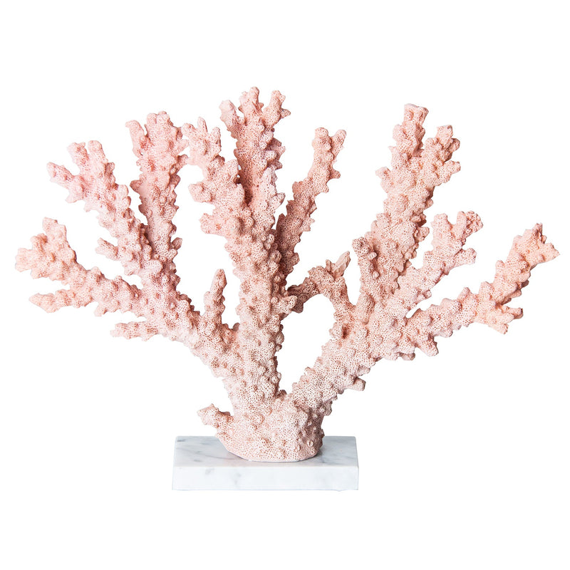 Figura Decorativa Coral en Color Coral - Figuras y Esculturas Decorativas - Granada Maison