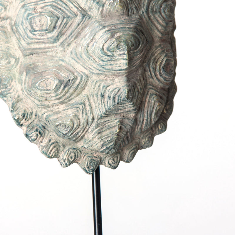 Escultura Caparazón Tortuga. 19x45x14 cm. - Figuras y Esculturas Decorativas - Granada Maison