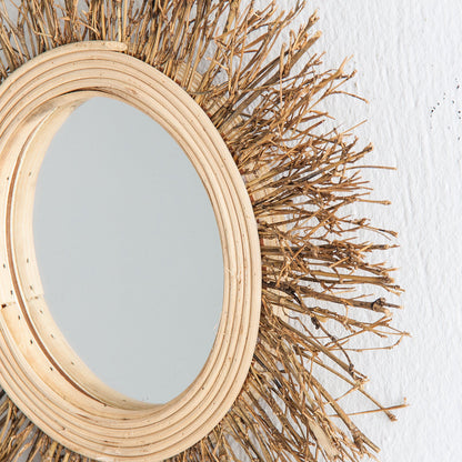 Kail Mirror in Natural Colour