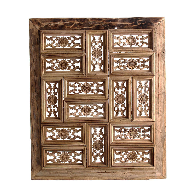 Panel Decorativo Abay 5x120x102 Cm. - Bajorrelieves - VICAL - Granada Maison