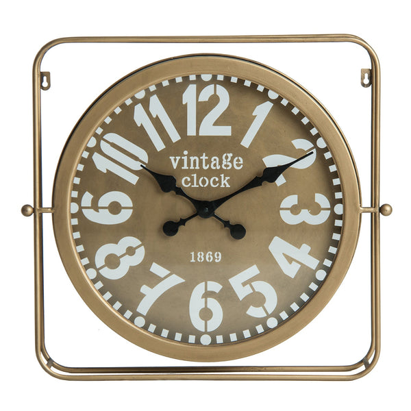 Reloj Pared Angon en Color Oro - Relojes - Granada Maison