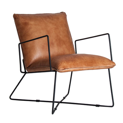 Seney Armchair in Brown Colour