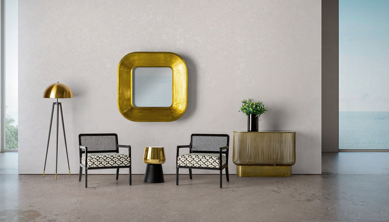 Espejo Zug en Color Oro - Espejos con Marco - Granada Maison