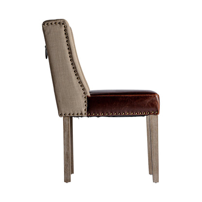 Tunja Chair in Brown Colour