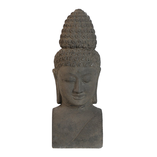 Budha Bust in Grey Colour