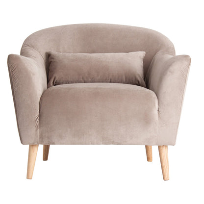 Corse Armchair in Beige Colour