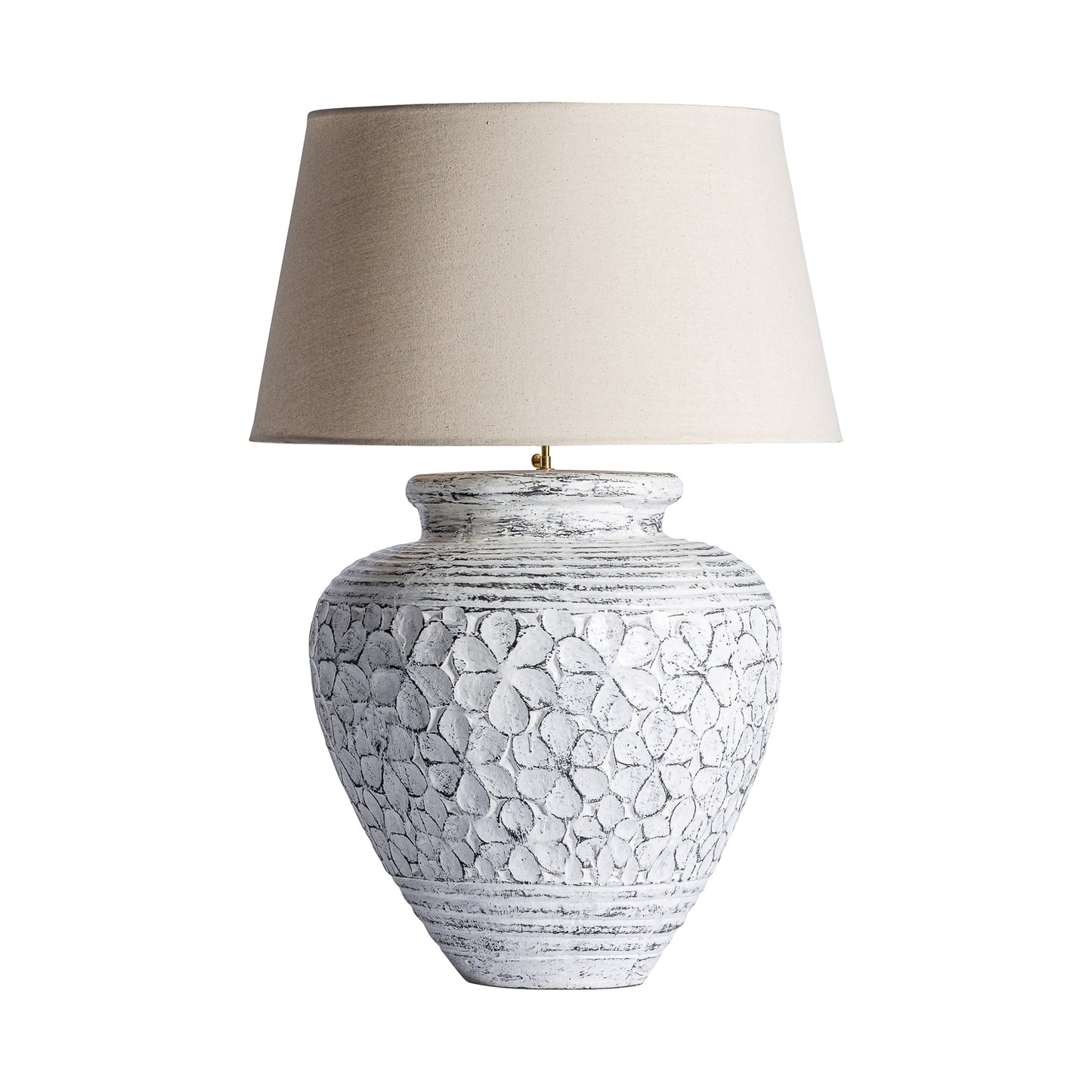 Table Lamp in Off White Colour