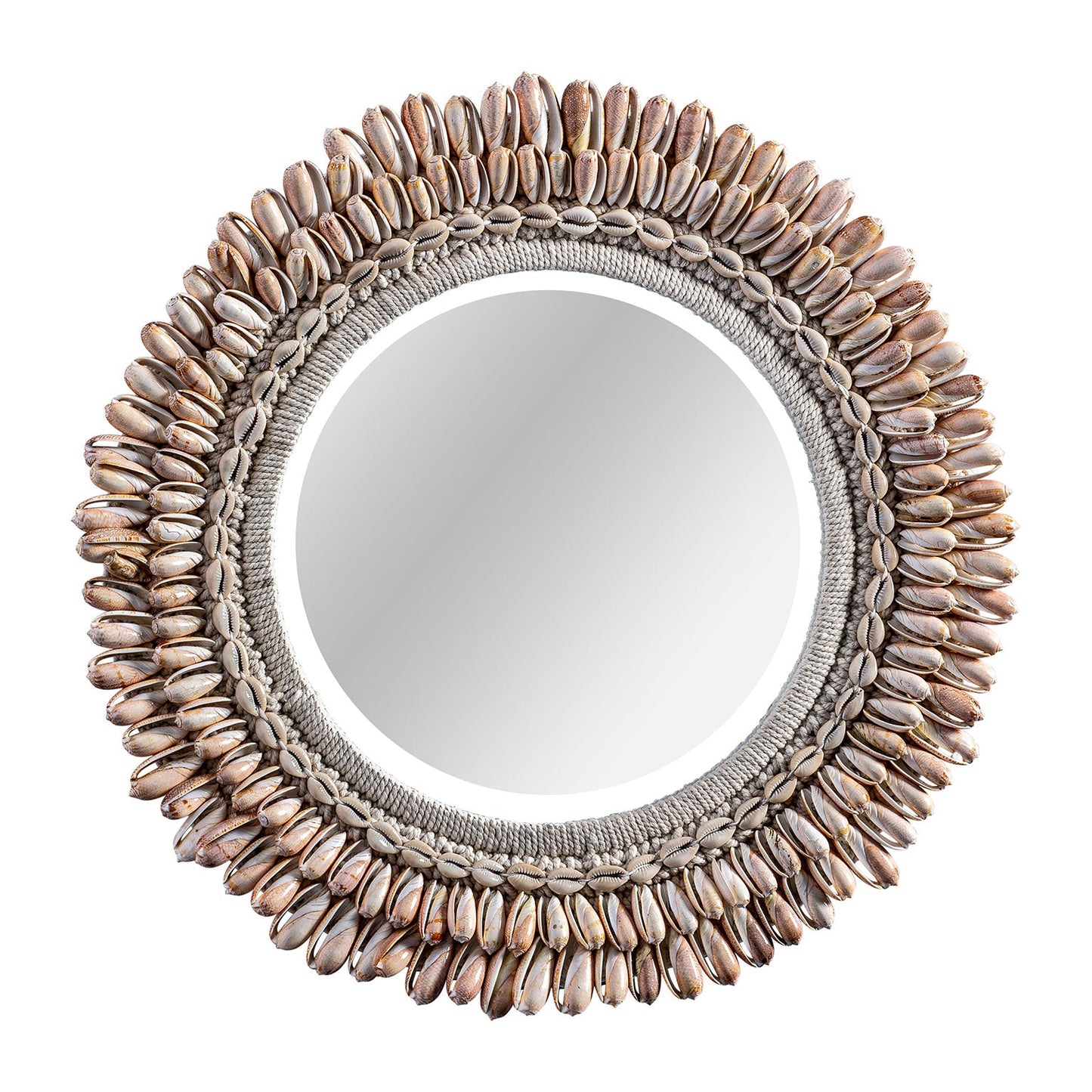 Dhyl Mirror in Ivory Color Colour