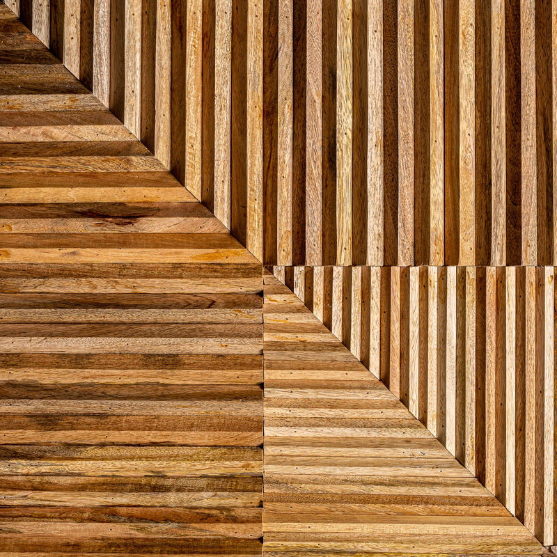 Armario Plissé Wood en Color Natural - Armarios - Granada Maison