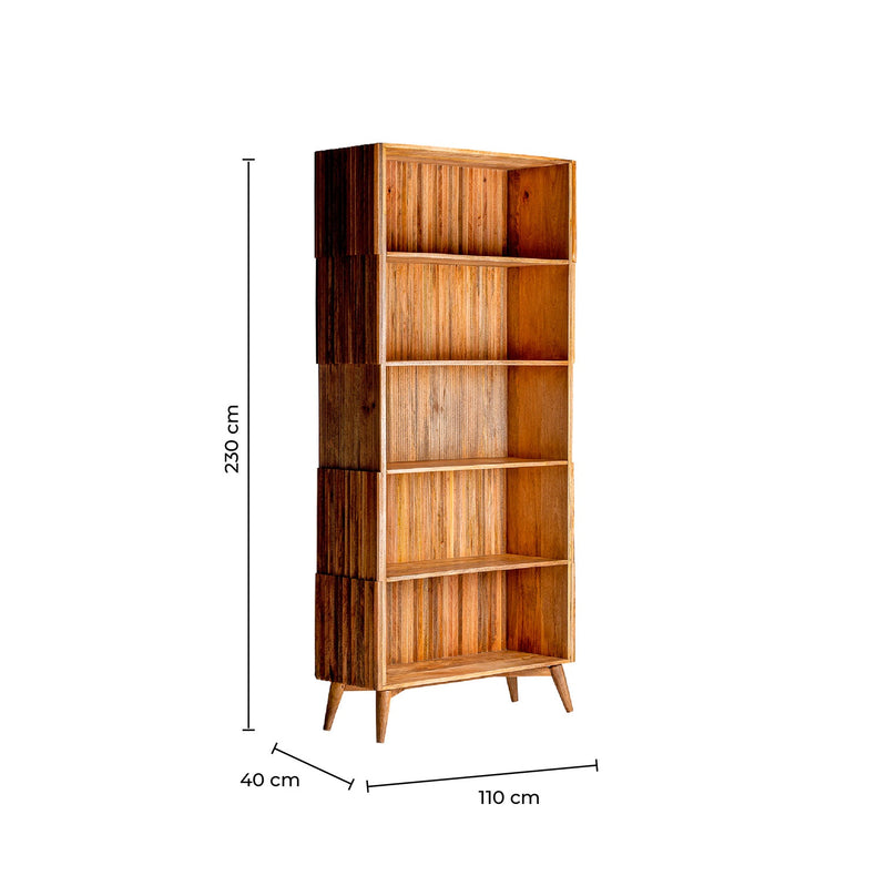 Estanteria Plissé 41x230x108 cm. - Estanterías y librerías - Granada Maison