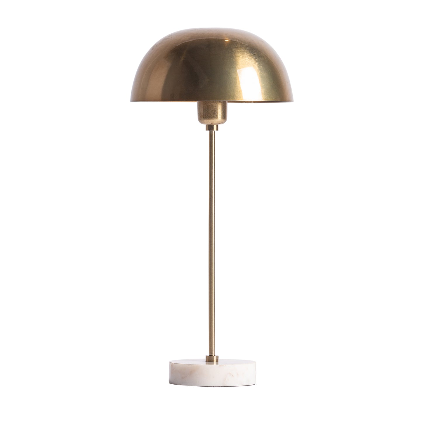 Table Lamp in White/Gold Colour