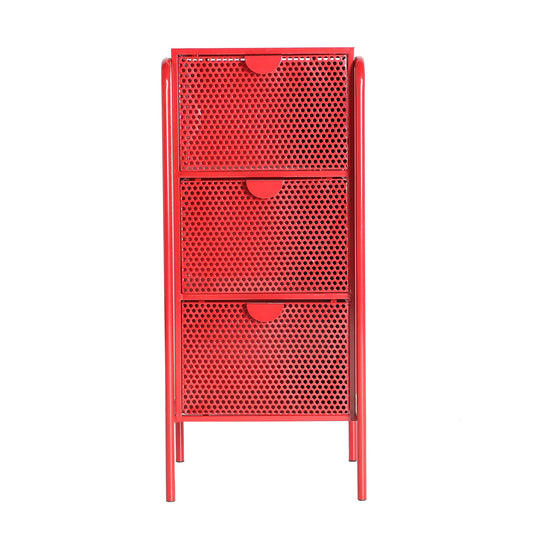 Arvert Sinfonier Chest Of Drawers in Red Colour