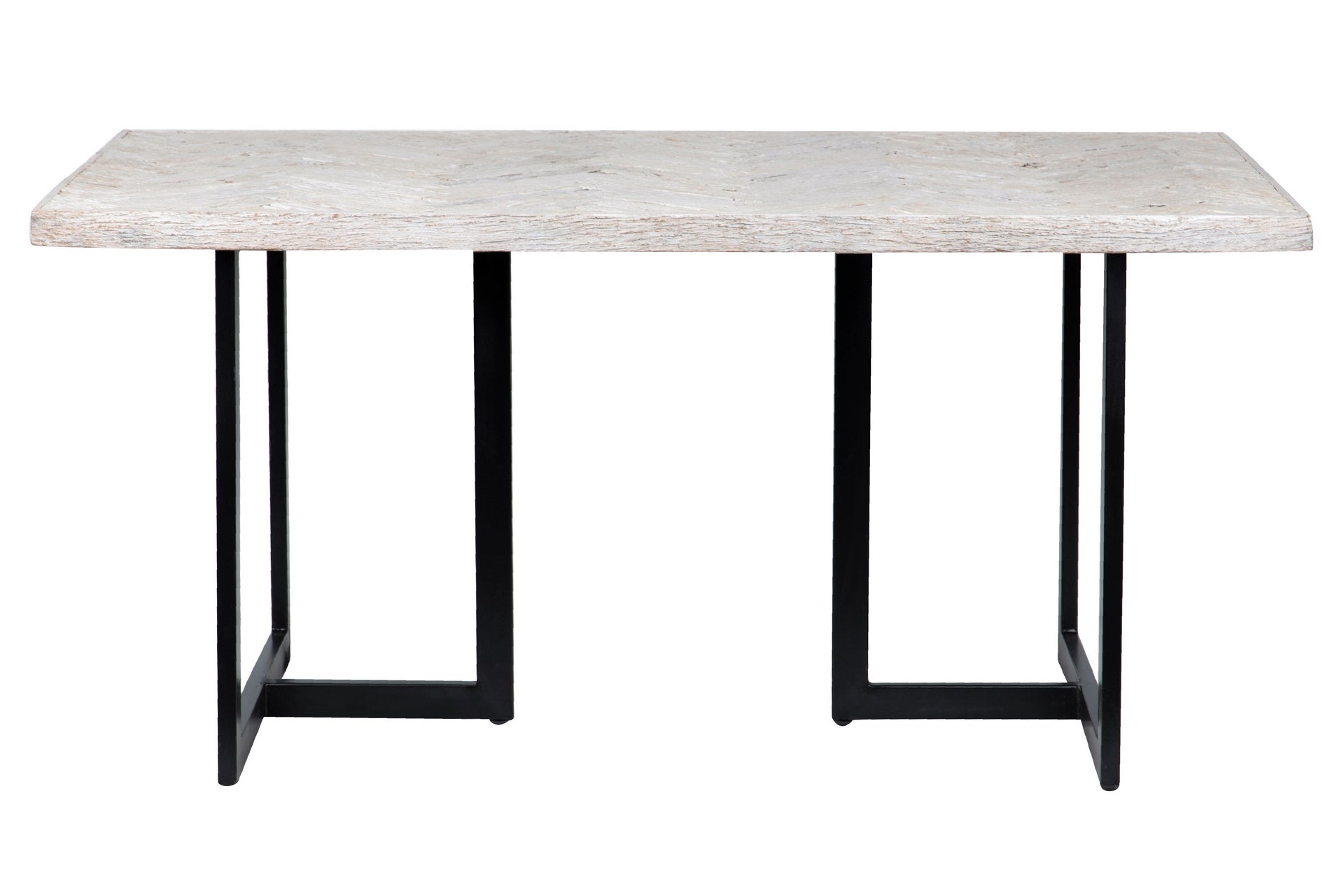 Mesa Comedor Madera Mango-metal 160x90x76 Cm - Mesas de Comedor - Granada Maison