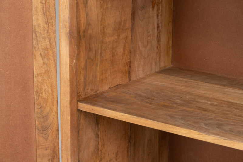 Cabinet Madera Metal Luanda 80x50x170 Cm - Armarios - Granada Maison