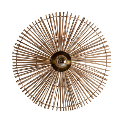 Wall Lamp in Natural/Gold Colour