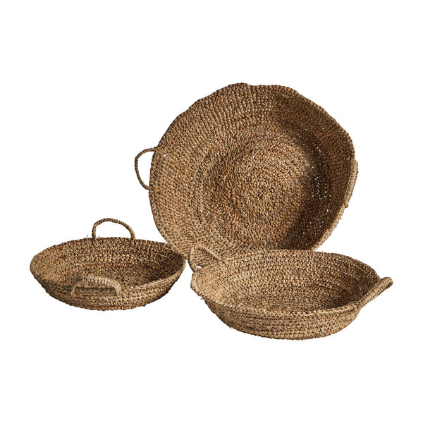 Scauri Clothes Basket (Set Of 3) in Natural Colour