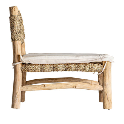 Manhula Armchair in Natural Colour