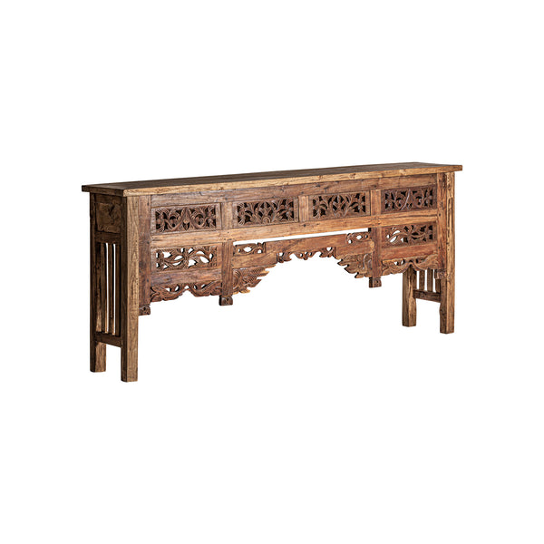 Kidau Console Table in Natural Colour