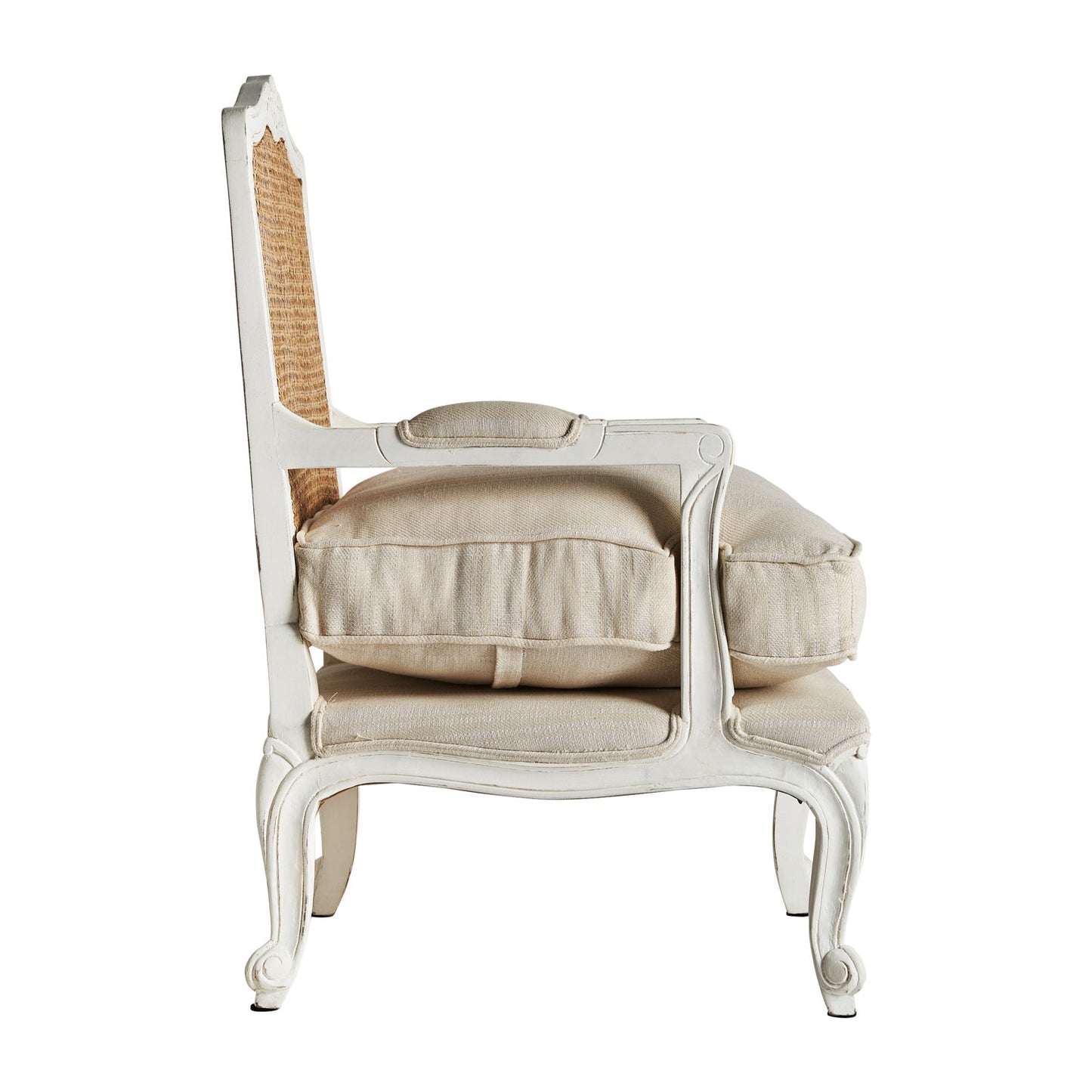 Zwet Armchair in Off White Colour