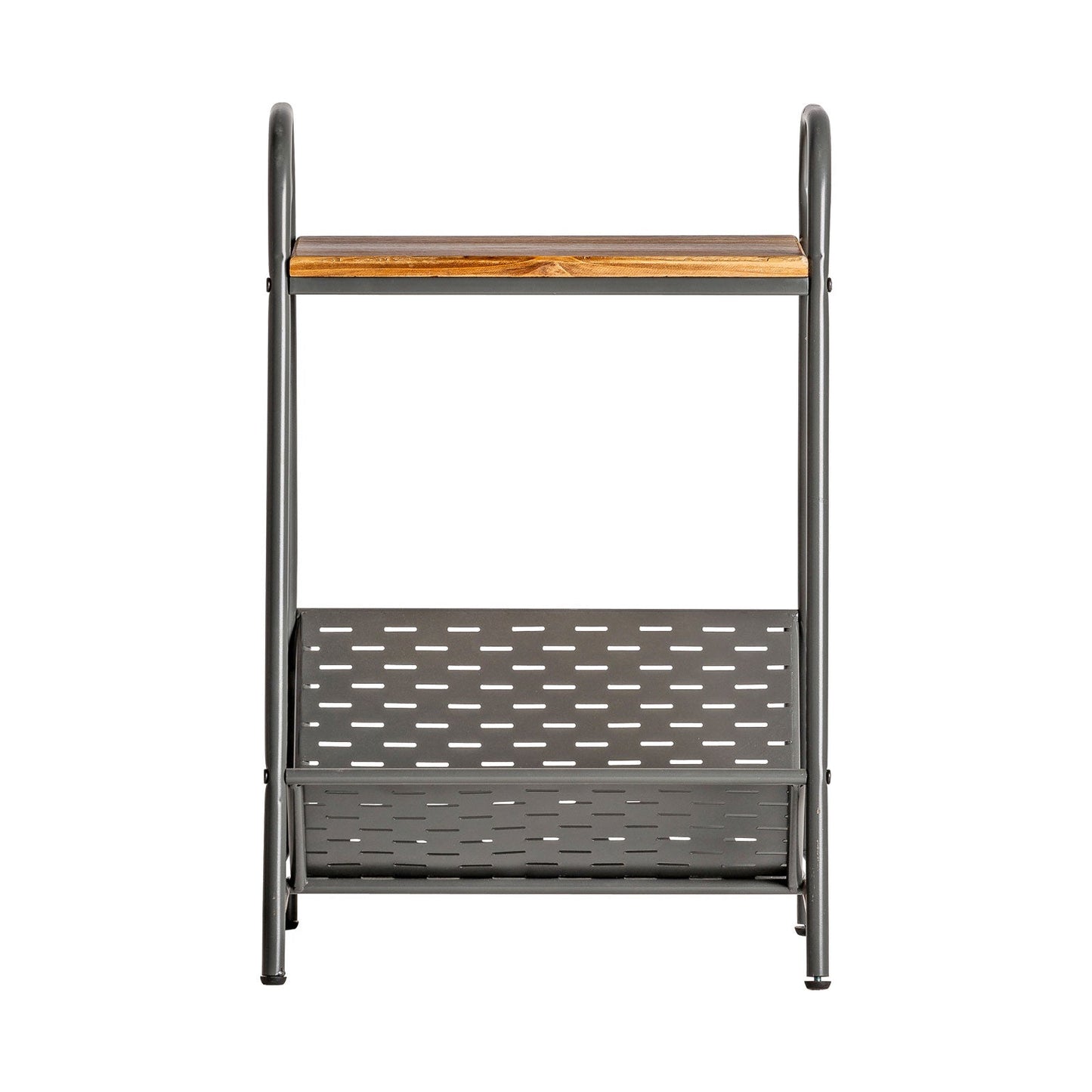 Varese Magazine Rack in Black/Natural Colour