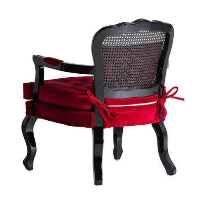 Laleu Armchair in Red Colour