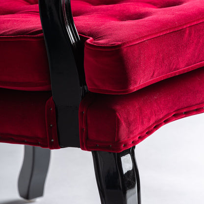 Laleu Armchair in Red Colour